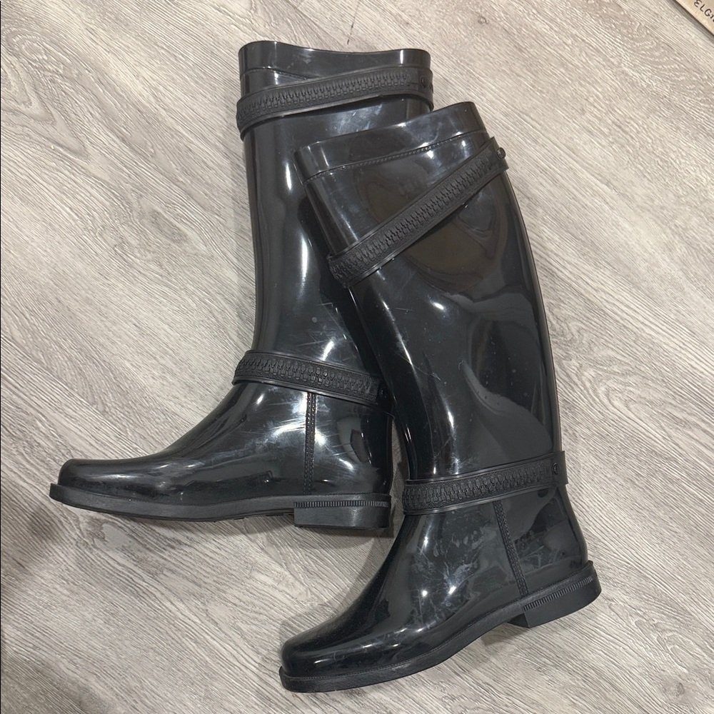 Givenchy Glossy Black Women's Winter Boots